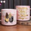 Bestie Good Friends Are Like Stars - Personalized Marble Mug Bestie Good Friends Are Like Stars - Personalized Marble Mug