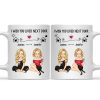 Bestie Wish You Lived Next Door - Gift For Bestie - Personalized Mug Bestie Wish You Lived Next Door - Gift For Bestie - Personalized Mug