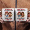 Bestie You Are Stuck With Me Forever - Personalized Marble Mug Bestie You Are Stuck With Me Forever - Personalized Marble Mug