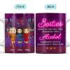 Besties Bonding Over Alcohol - Personalized Custom White Edge-to-Edge Mug Besties Bonding Over Alcohol - Personalized Custom White Edge-to-Edge Mug