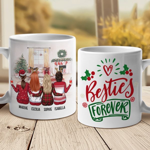 Besties Forever - Always Better Together - Personalized Mug Besties Forever - Always Better Together - Personalized Mug