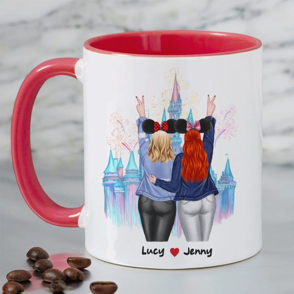 Besties Forever 01HUHN251022TM Accent Mug