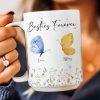 Besties Forever Butterfly Version - Personalized Mug Besties Forever Butterfly Version - Personalized Mug