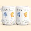 Besties Forever Butterfly Version - Personalized Mug Besties Forever Butterfly Version - Personalized Mug