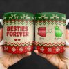 Besties Forever Christmas Sweater Design - Personalized Custom Coffee Mug - BST421_MG Besties Forever Christmas Sweater Design - Personalized Custom Coffee Mug - BST421_MG