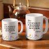 Besties Friendship Thank You For Being In Mine - Personalized White Edge-to-Edge Mug Besties Friendship Thank You For Being In Mine - Personalized White Edge-to-Edge Mug