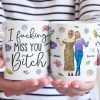 Besties Make The Good Times Unforgettable - Bestie Personalized Custom Mug - Gift For Best Friends, BFF, Sisters