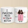 Besties Make The World Brighter - Bestie Personalized Custom Mug - Gift For Best Friends, BFF, Sisters Besties Make The World Brighter - Bestie Personalized Custom Mug - Gift For Best Friends, BFF, Sisters