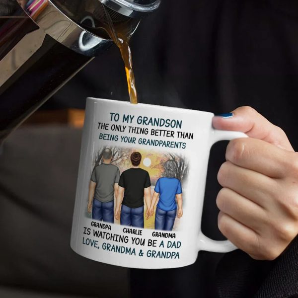 Better Than Being Your Father Grandpa - Personalized Mug Better Than Being Your Father Grandpa - Personalized Mug
