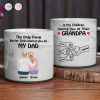 Better Than Having You As My Grandpa - Personalized Marble Mug Better Than Having You As My Grandpa - Personalized Marble Mug