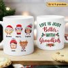 Better With Grandkids Christmas Personalized Coffee Mug Better With Grandkids Christmas Personalized Coffee Mug