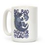 Big Bad Disaster Dad Godzilla Coffee Mug Big Bad Disaster Dad Godzilla Coffee Mug