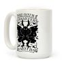 Big Goth Disaster Moth Coffee Mug Big Goth Disaster Moth Coffee Mug