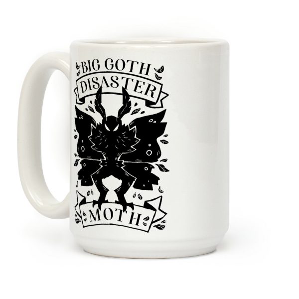 Big Goth Disaster Moth Coffee Mug Big Goth Disaster Moth Coffee Mug