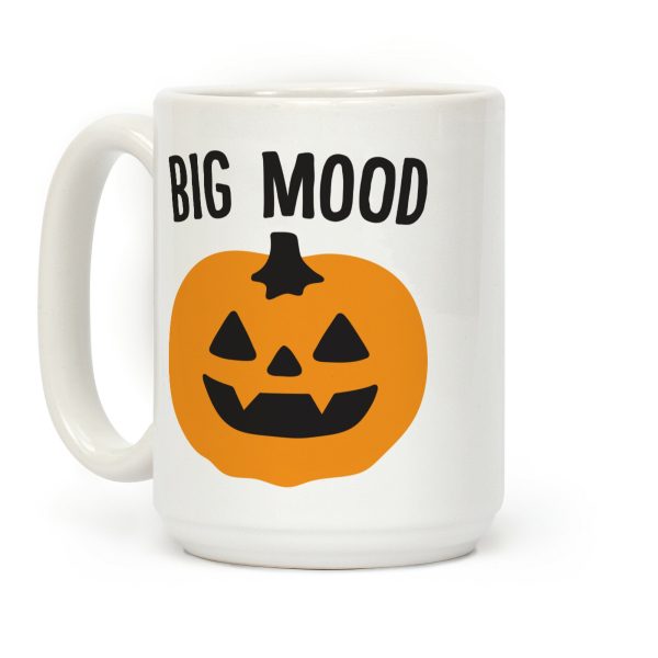Big Mood Jack-o-lantern Coffee Mug Big Mood Jack-o-lantern Coffee Mug