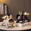 Big Mouth French Bulldog Statue
