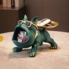 Big Mouth French Bulldog Statue