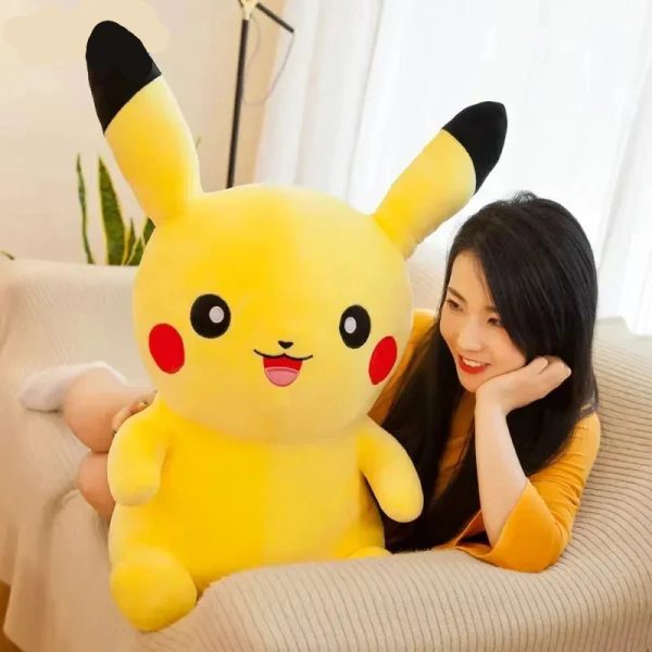 Big Pikachu Plush Toy Soft Stuffed Cartoon Cushion Big Pikachu Plush Toy Soft Stuffed Cartoon Cushion