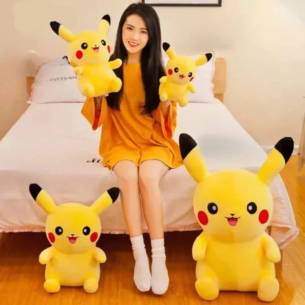Big Pikachu Plush Toy Soft Stuffed Cartoon Cushion Big Pikachu Plush Toy Soft Stuffed Cartoon Cushion