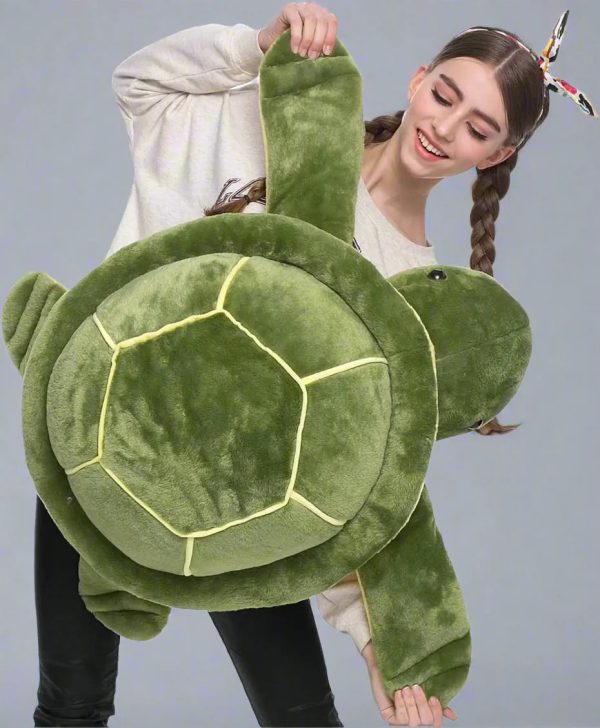 Big Sea Turtle Stuffed Animal Soft Plush Pillow Big Sea Turtle Stuffed Animal Soft Plush Pillow
