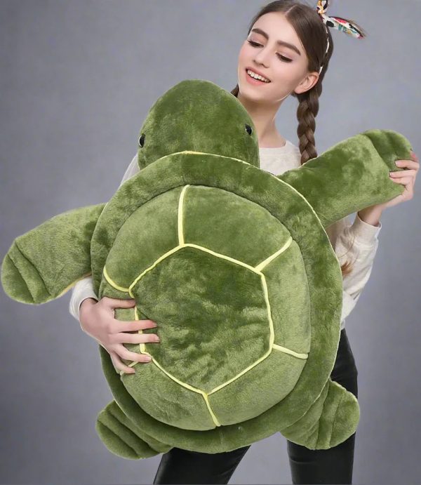 Big Sea Turtle Stuffed Animal Soft Plush Pillow Big Sea Turtle Stuffed Animal Soft Plush Pillow