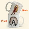 Big Sister - Personalized Mug - Birthday Gift For Sisters - Fashion Girls Big Sister - Personalized Mug - Birthday Gift For Sisters - Fashion Girls