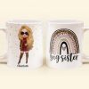 Big Sister - Personalized Mug - Birthday Gift For Sisters - Fashion Girls Big Sister - Personalized Mug - Birthday Gift For Sisters - Fashion Girls