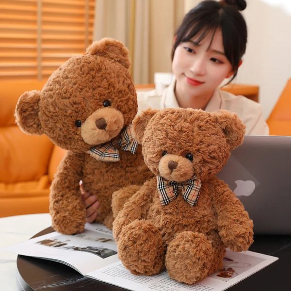 Big Size Bow Tie Teddy Bear Plush Toy - Soft Cartoon Stuffed Animal Big Size Bow Tie Teddy Bear Plush Toy - Soft Cartoon Stuffed Animal