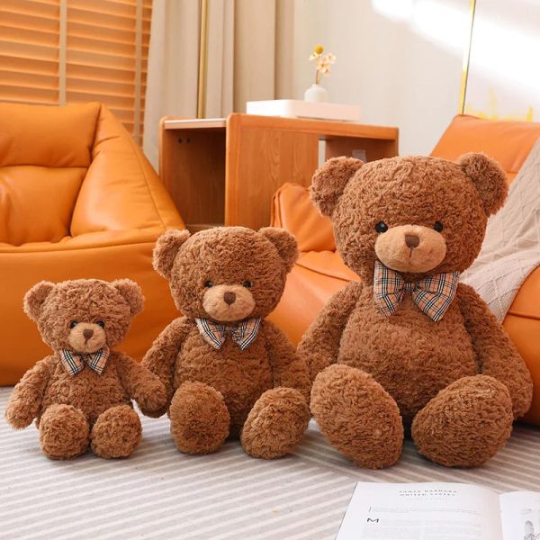 Big Size Bow Tie Teddy Bear Plush Toy - Soft Cartoon Stuffed Animal Big Size Bow Tie Teddy Bear Plush Toy - Soft Cartoon Stuffed Animal