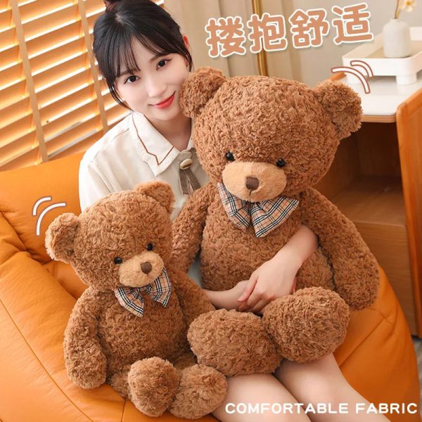 Big Size Bow Tie Teddy Bear Plush Toy - Soft Cartoon Stuffed Animal Big Size Bow Tie Teddy Bear Plush Toy - Soft Cartoon Stuffed Animal