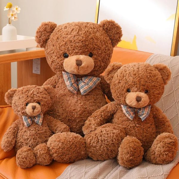 Big Size Bow Tie Teddy Bear Plush Toy - Soft Cartoon Stuffed Animal Big Size Bow Tie Teddy Bear Plush Toy - Soft Cartoon Stuffed Animal