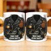Bike Dad, Motorcycle and Leather Jacket - Personalized Custom Coffee Mug - FAM330_MG