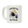 Binarism Bites Non-Binary Coffee Mug Binarism Bites Non-Binary Coffee Mug