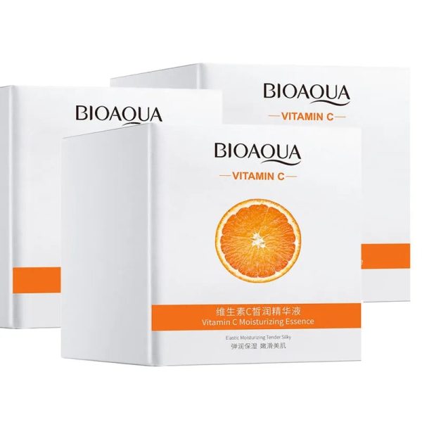 Bioaqua Vitamin C Hydrating Essence Serum Moisturizing & Brightening, 2Ml Bioaqua Vitamin C Hydrating Essence Serum Moisturizing & Brightening, 2Ml