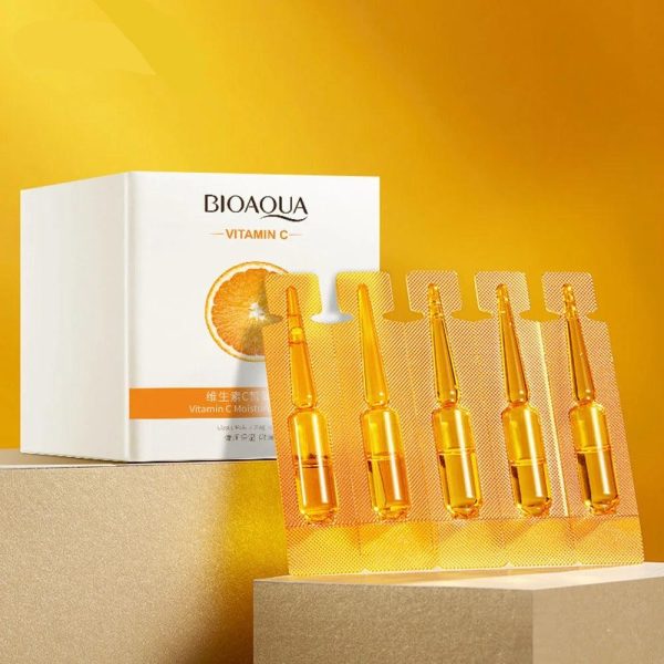 Bioaqua Vitamin C Hydrating Essence Serum Moisturizing & Brightening, 2Ml Bioaqua Vitamin C Hydrating Essence Serum Moisturizing & Brightening, 2Ml