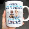 Biologically I May Not Be Your Child But I'm Still Proud To Call You My Step-Dad, Cartoon Characters and City Skyline - Personalized Custom Coffee Mug - DAD139_MG Biologically I May Not Be Your Child But I'm Still Proud To Call You My Step-Dad, Cartoon Characters and City Skyline - Personalized Custom Coffee Mug - DAD139_MG