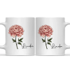 Birth Month Flowers Bloom Where You're Planted - Personalized Mug Birth Month Flowers Bloom Where You're Planted - Personalized Mug