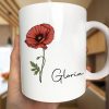 Birth Month Flowers Bloom Where You're Planted - Personalized Mug Birth Month Flowers Bloom Where You're Planted - Personalized Mug