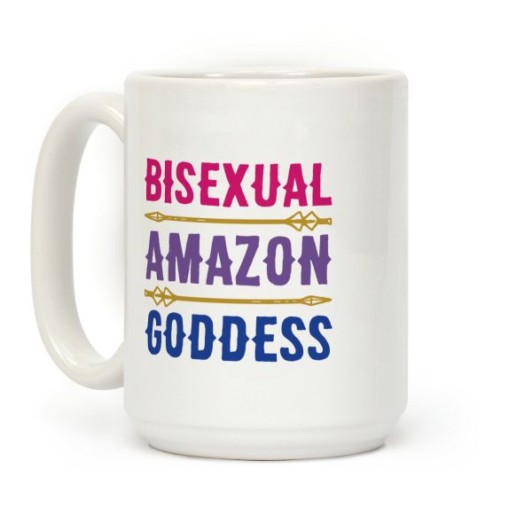 Bisexual Amazon Goddess Parody Coffee Mug Bisexual Amazon Goddess Parody Coffee Mug