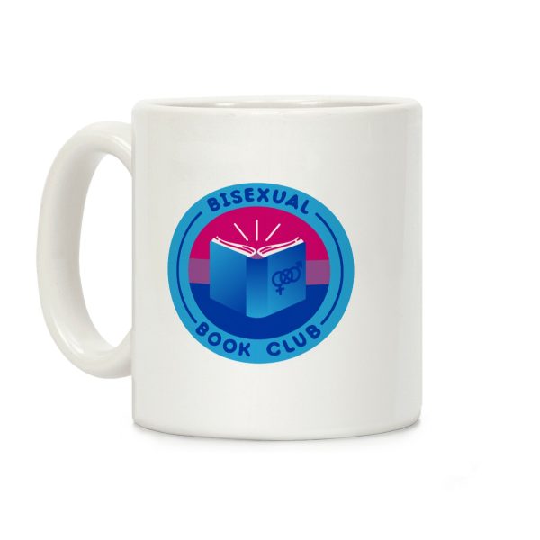 Bisexual Book Club Patch Coffee Mug Bisexual Book Club Patch Coffee Mug