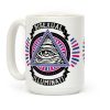 Bisexual Illuminati Coffee Mug Bisexual Illuminati Coffee Mug