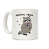 Bisexual Trash Raccoon Coffee Mug Bisexual Trash Raccoon Coffee Mug