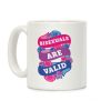 Bisexuals Are Valid Coffee Mug Bisexuals Are Valid Coffee Mug