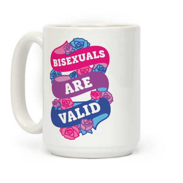 Bisexuals Are Valid Coffee Mug Bisexuals Are Valid Coffee Mug