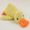 Bite-Resistant Plush Duck Toy for Dogs - Teething & Sleep Aid