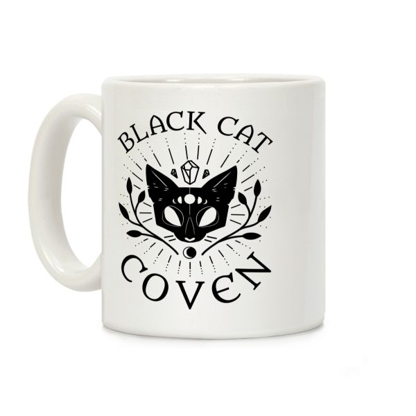 Black Cat Coven Coffee Mug Black Cat Coven Coffee Mug