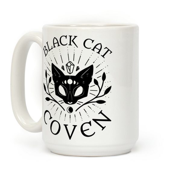 Black Cat Coven Coffee Mug Black Cat Coven Coffee Mug