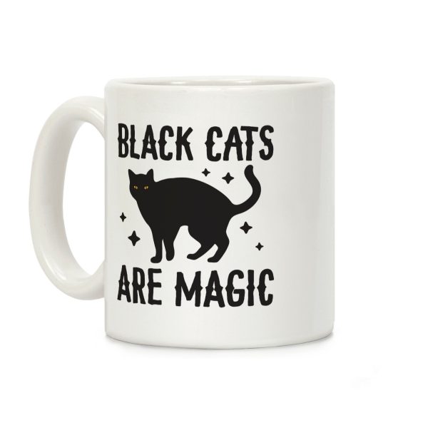 Black Cats Are Magic Coffee Mug Black Cats Are Magic Coffee Mug