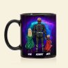 Black Father Personalized Mug Gift For Dad BLM-04HUTI100423 Black Father Personalized Mug Gift For Dad BLM-04HUTI100423