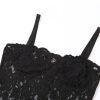 Black Lace Sheer Midi Bodycon Dress Black Lace Sheer Midi Bodycon Dress